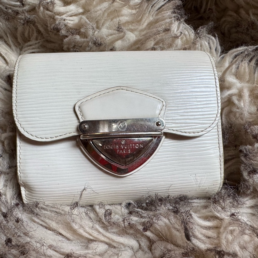 Louis Vuitton White Wallet